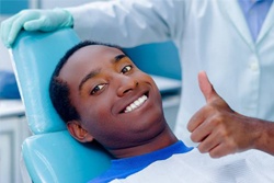 happy dental patient