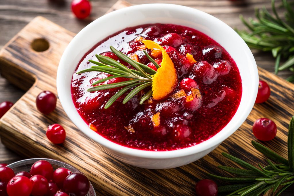 fresh cranberry sauce in Plano